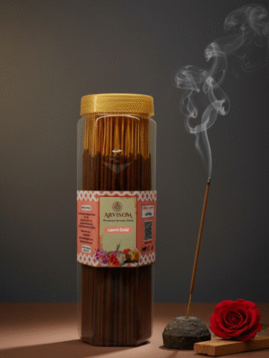 Arvisom Laxmi Gold Premium Incense Sticks 250gm